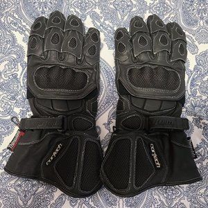 Cortech Scarab gauntlet winter motorcycle gloves size L
